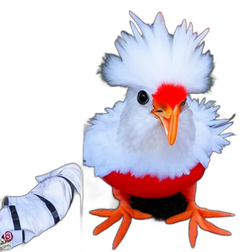 animal, staff, 3d render, concept art transparent PNG cut-out