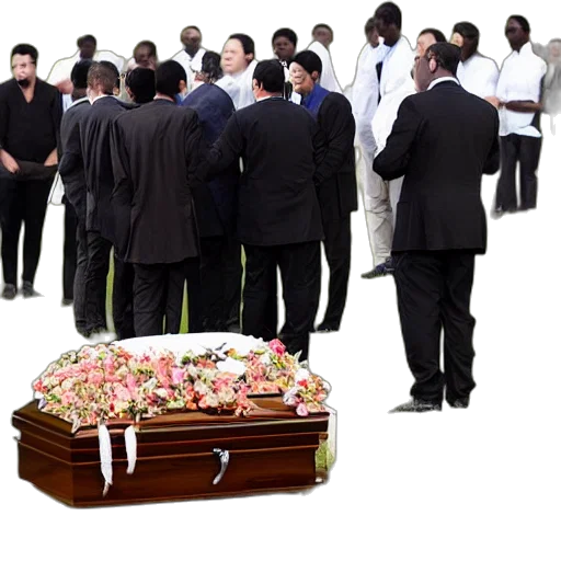 staff, funeral, coffin, location, wake, burial, site, unlabelled transparent PNG cut-out