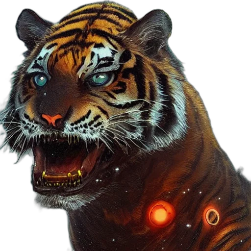 animal, creature, concept art, photorealistic transparent PNG cut-out