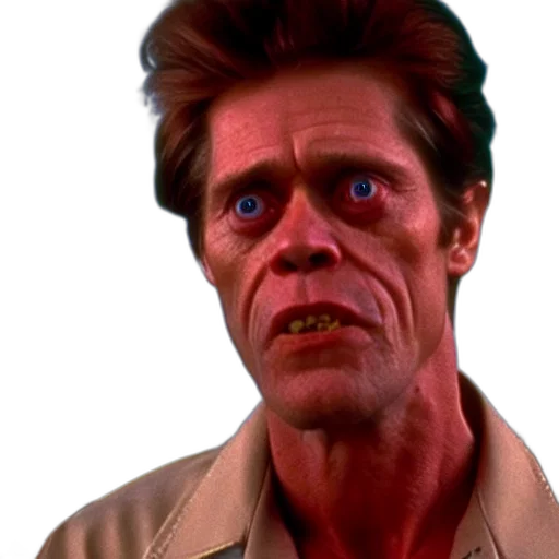 face, creature, willem, dafoe transparent PNG cut-out