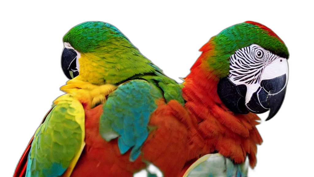 animal, jewelry, hat, mask, photorealistic, 3d render, colorful, neon transparent PNG cut-out