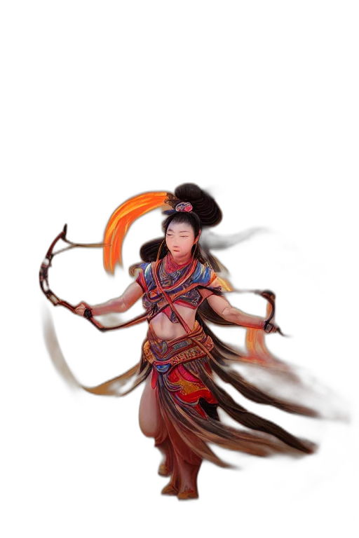 staff, weapon, dragon, sword, concept art, fantasy art, photorealistic, 3d render transparent PNG cut-out