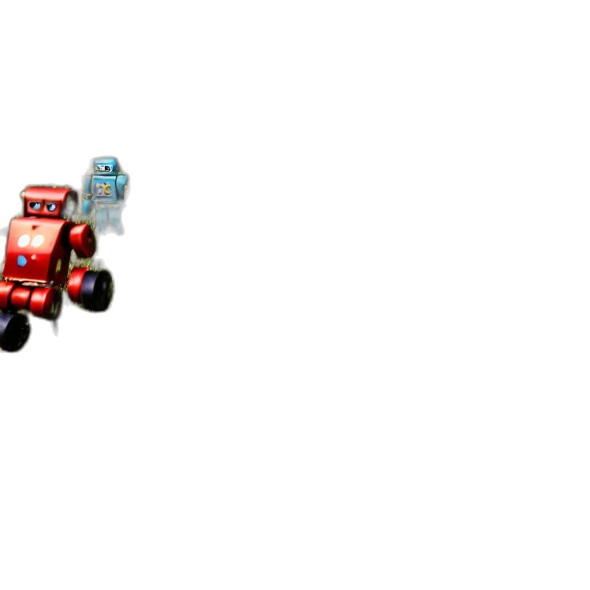 robot, car, weapon, 3d render transparent PNG cut-out
