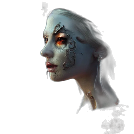 face, dragon, mask, robot transparent PNG cut-out