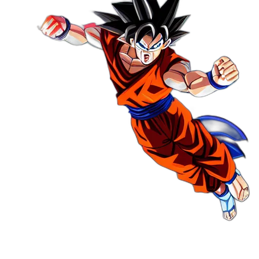 staff, animal, concept art, cartoon, anime, comic book art, goku, demon transparent PNG cut-out