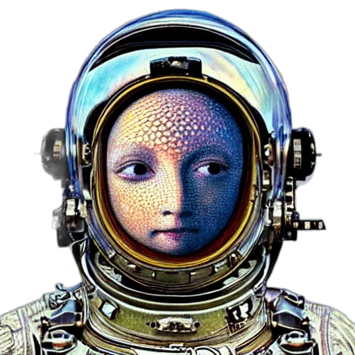 robot, face, mask, creature transparent PNG cut-out