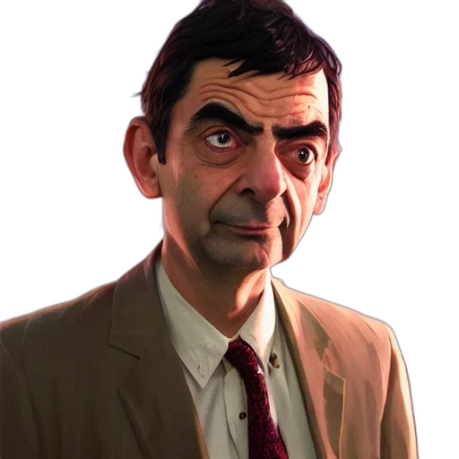 face, staff, jacket, robot, concept art, 3d render, photorealistic, cartoon transparent PNG cut-out
