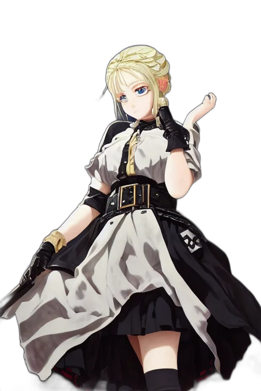 dress, staff, sword, weapon transparent PNG cut-out