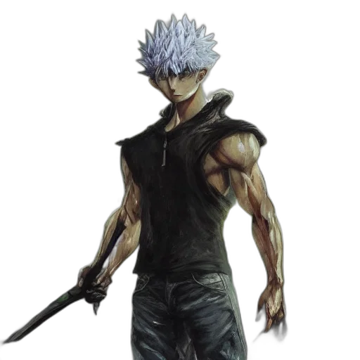 sword, staff, weapon, creature transparent PNG cut-out