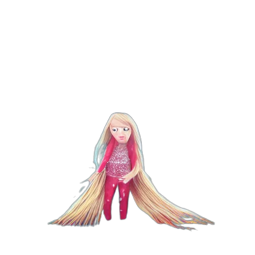 hair, creature, dress, animal, 3d render, cartoon, concept art, anime transparent PNG cut-out