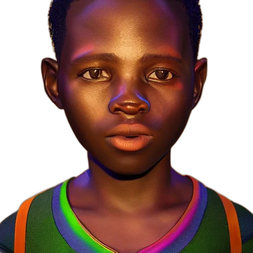 face, mask, animal, robot, photorealistic, 3d render, concept art, fantasy art transparent PNG cut-out