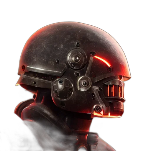 mask, robot, hat, face transparent PNG cut-out