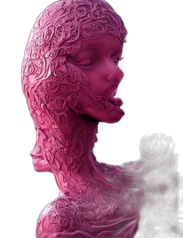 mask, face, crown, hair transparent PNG cut-out