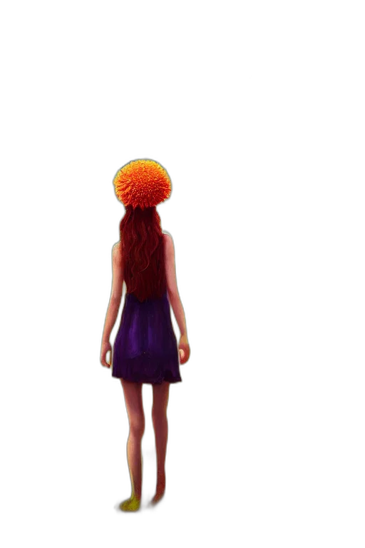 hat, dress, crown, creature transparent PNG cut-out