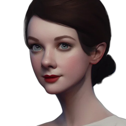 face, staff, crown, photorealistic, fantasy art, concept art, 3d render, red transparent PNG cut-out