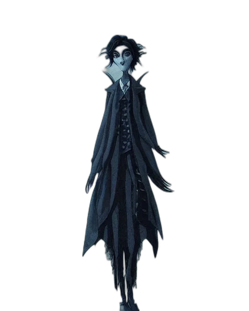 staff, jacket, creature, dress, concept art, fantasy art, pixel art, watercolor transparent PNG cut-out