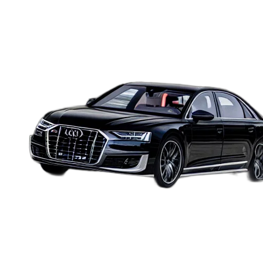 car, 3d render, photorealistic, concept art, black, audi, racing, transfagarasan transparent PNG cut-out