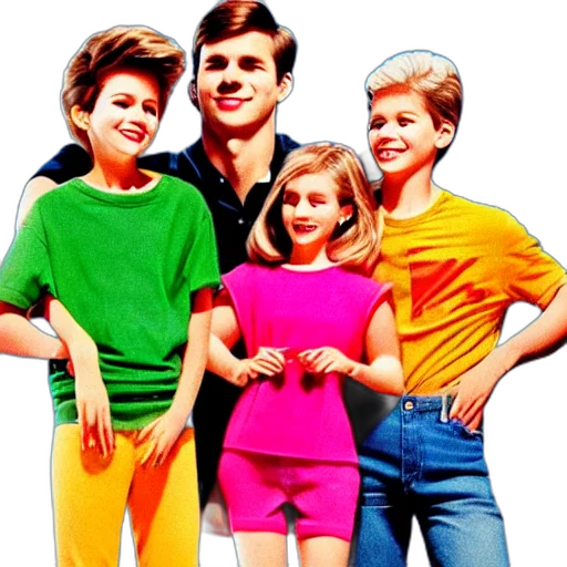 cartoon, neon, colorful, pastel transparent PNG cut-out
