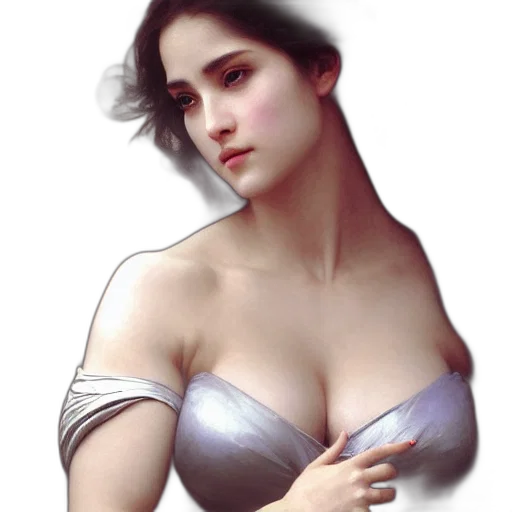 dress, jewelry, crown, face transparent PNG cut-out