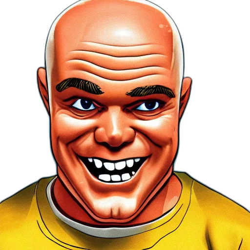 face, mask, robot, comic book art transparent PNG cut-out