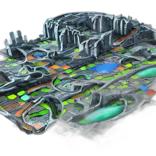 concept art, 3d render, cyberpunk, screenshot, agar, realistic, painting, high transparent PNG cut-out