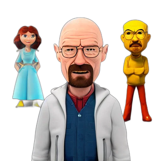 staff, cartoon, concept art, 3d render transparent PNG cut-out