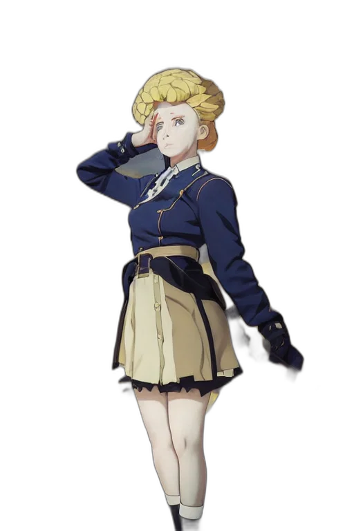 staff, dress, crown, jacket transparent PNG cut-out