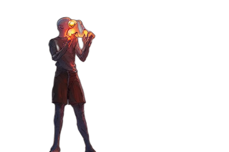 mask, staff, jacket, food, concept art, pixel art, fantasy art, 3d render transparent PNG cut-out