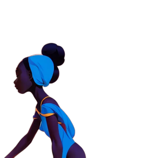 robot, dress, staff, jewelry transparent PNG cut-out