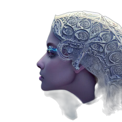 crown, robot, face, mask transparent PNG cut-out