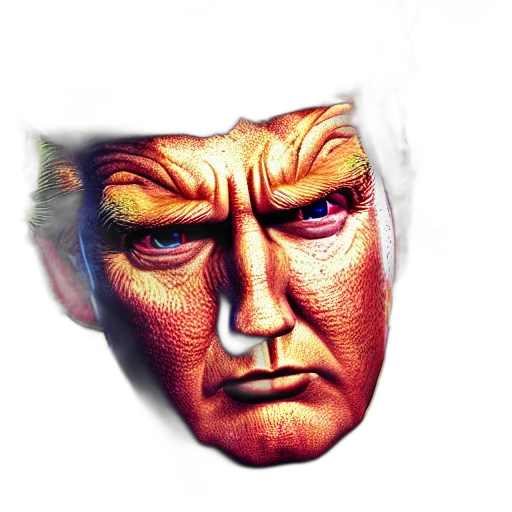 mask, face, hat, creature, 3d render, photorealistic, comic book art, concept art transparent PNG cut-out
