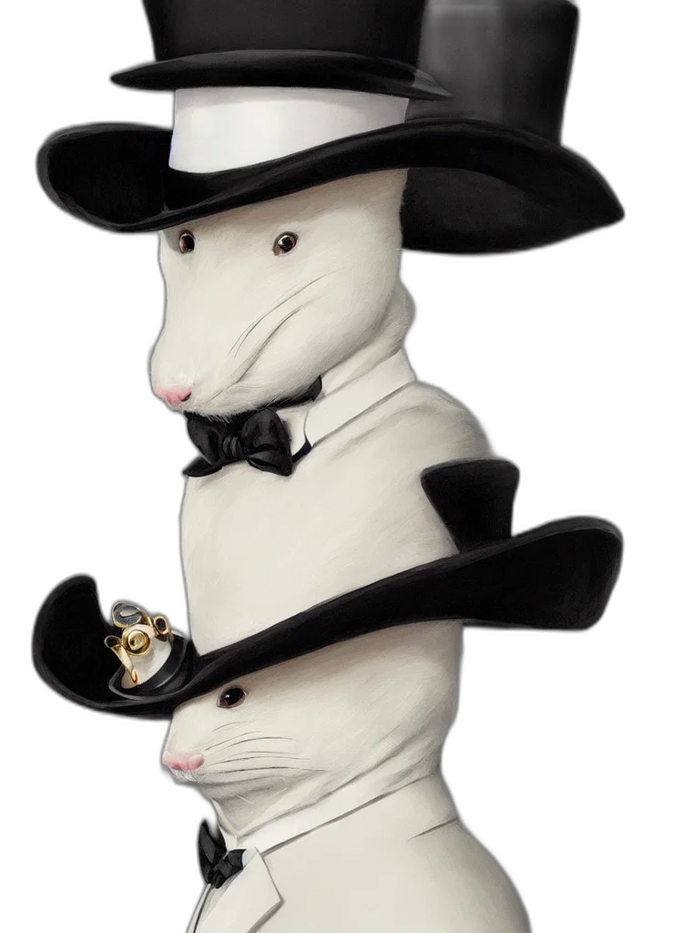 hat, animal, staff, mask transparent PNG cut-out