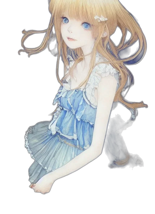 dress, staff, crown, face transparent PNG cut-out