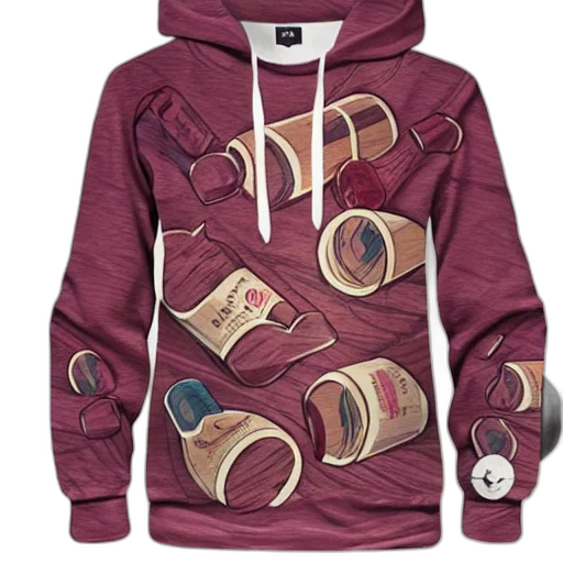 jacket, 3d render, concept art, hoodies transparent PNG cut-out
