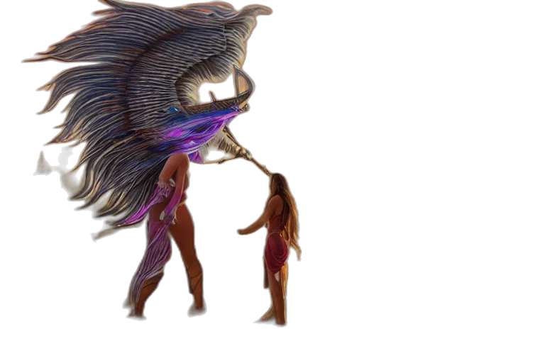 dragon, creature, animal, hair, concept art, 3d render, fantasy art, pixel art transparent PNG cut-out