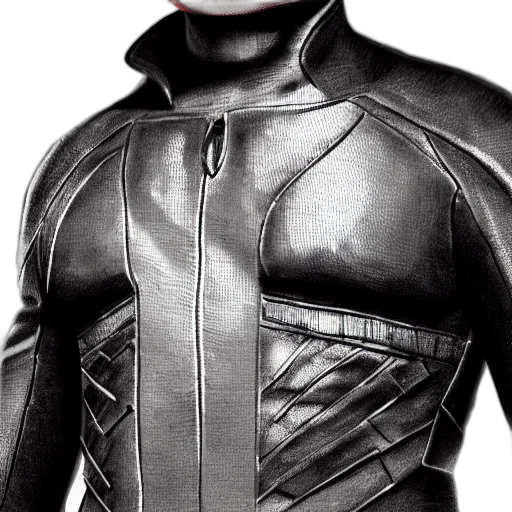 jacket, mask, face, robot, comic book art, photorealistic, 3d render, concept art transparent PNG cut-out