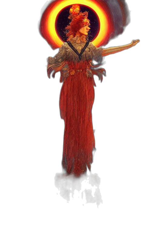 staff, dragon, mask, creature transparent PNG cut-out