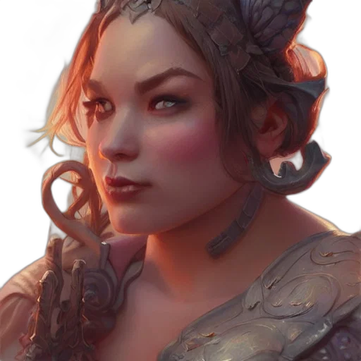 face, crown, dragon, staff transparent PNG cut-out