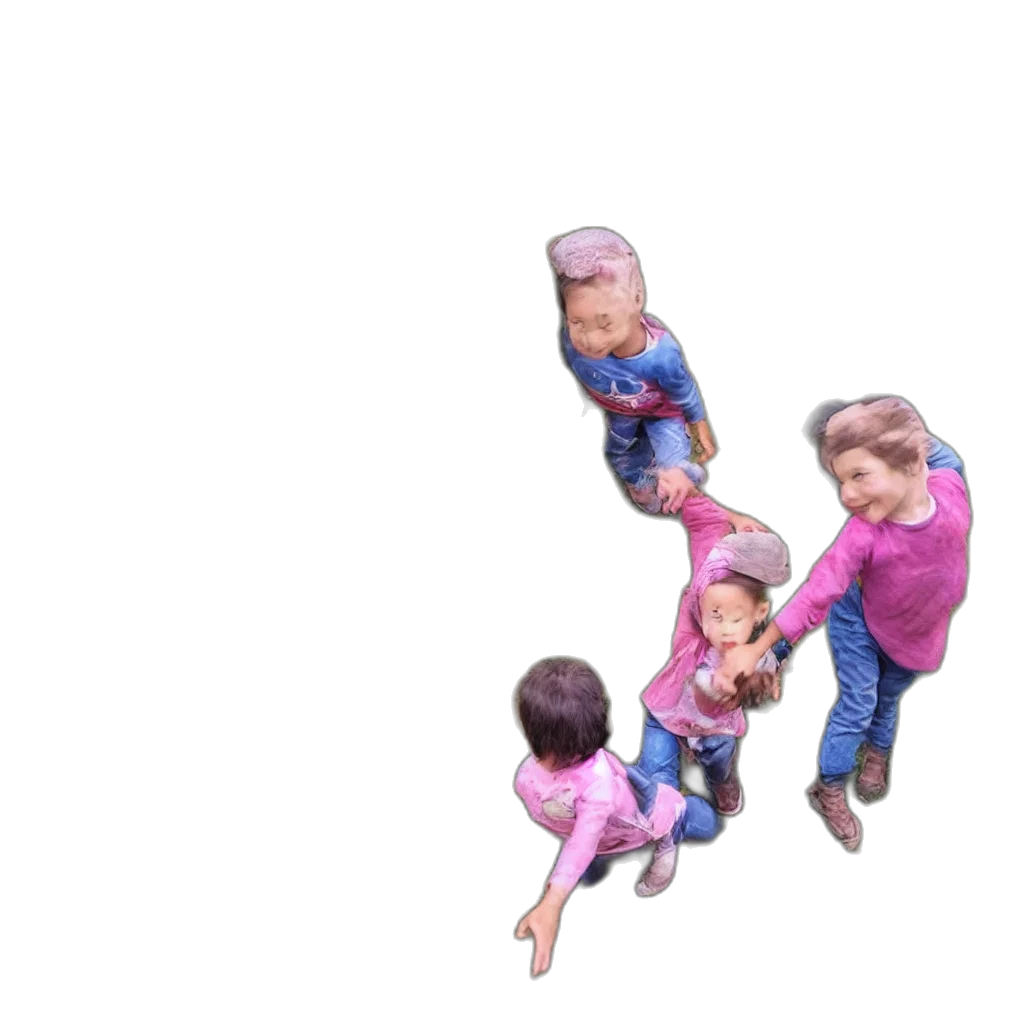 creature, umbrella, hair, face transparent PNG cut-out