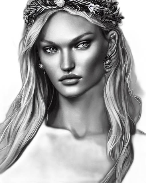 face, jewelry, crown, photorealistic transparent PNG cut-out