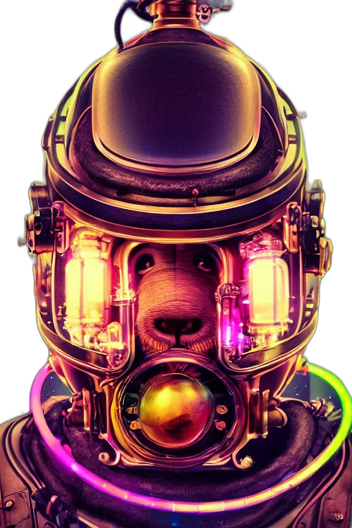 robot, mask, face, creature transparent PNG cut-out