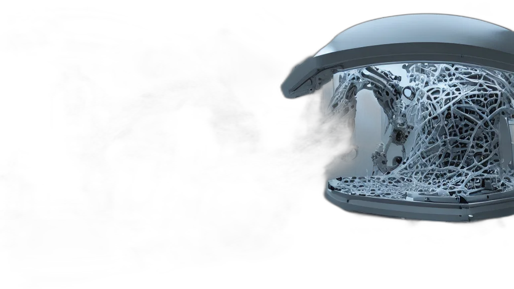 car, 3d render, photorealistic, fog transparent PNG cut-out