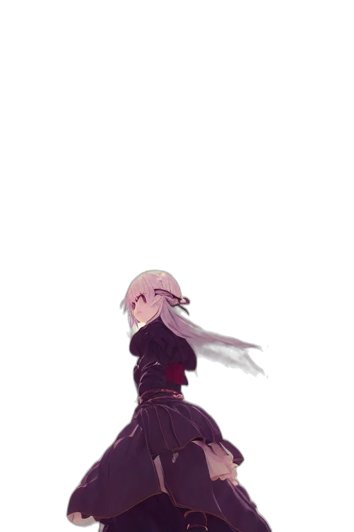dress, weapon, sword, creature transparent PNG cut-out