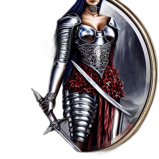 sword, jewelry, fantasy art, comic book art, concept art, pixel art, beautiful, knight transparent PNG cut-out