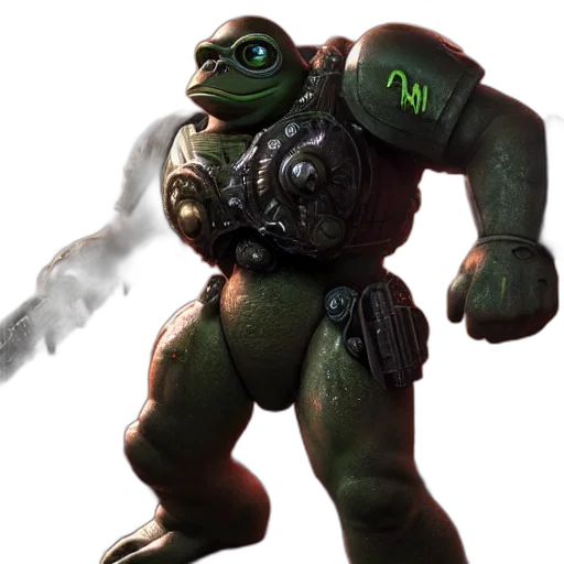 robot, creature, animal, staff transparent PNG cut-out