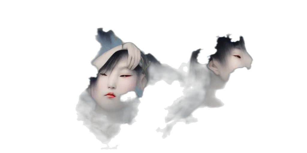 mask, face, dragon, creature, photorealistic, 3d render, concept art, fantasy art transparent PNG cut-out