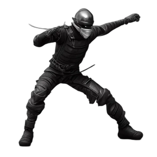 mask, weapon, staff, robot, concept art, comic book art, 3d render, photorealistic transparent PNG cut-out