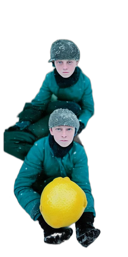 hat, jacket, staff, face transparent PNG cut-out