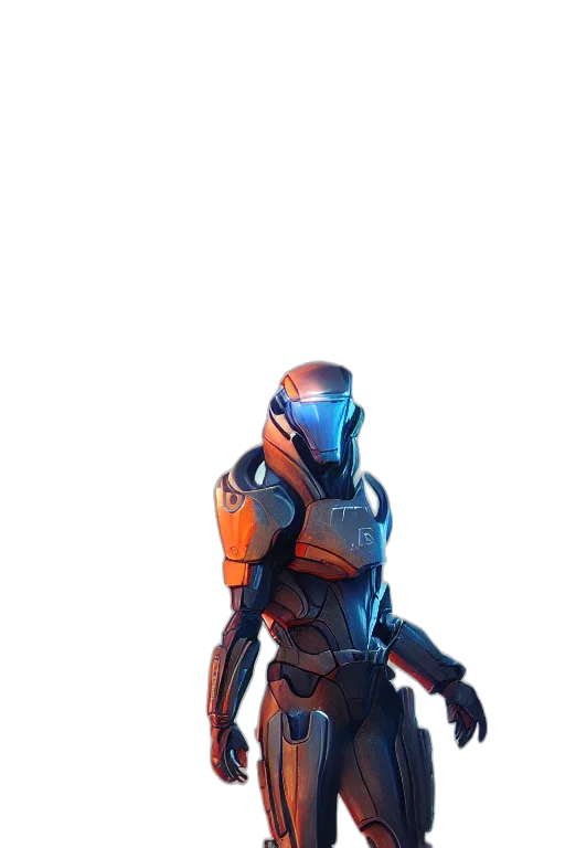 robot, weapon, mask, sword transparent PNG cut-out