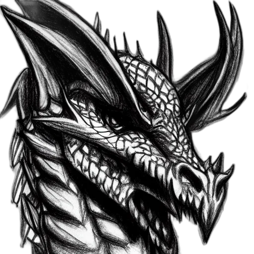 dragon, creature, mask, face transparent PNG cut-out